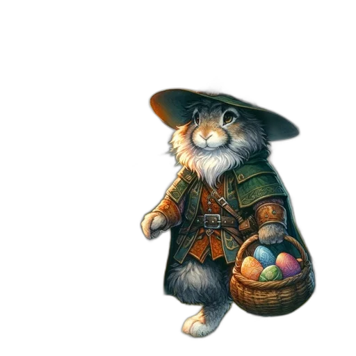 staff, hat, fantasy art, concept art transparent PNG cut-out