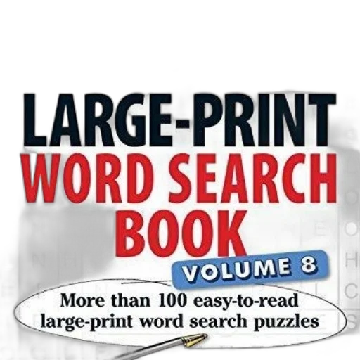 everything, large-print, word, search transparent PNG cut-out