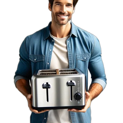 robot, jacket, photorealistic, 3d render transparent PNG cut-out