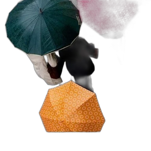 umbrella, hat, mask, flower transparent PNG cut-out