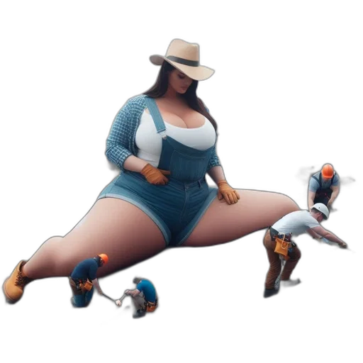 hat, robot, creature, dress transparent PNG cut-out