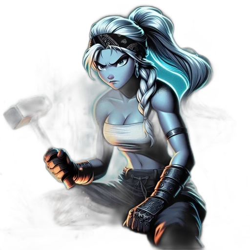 staff, weapon, robot, concept art transparent PNG cut-out