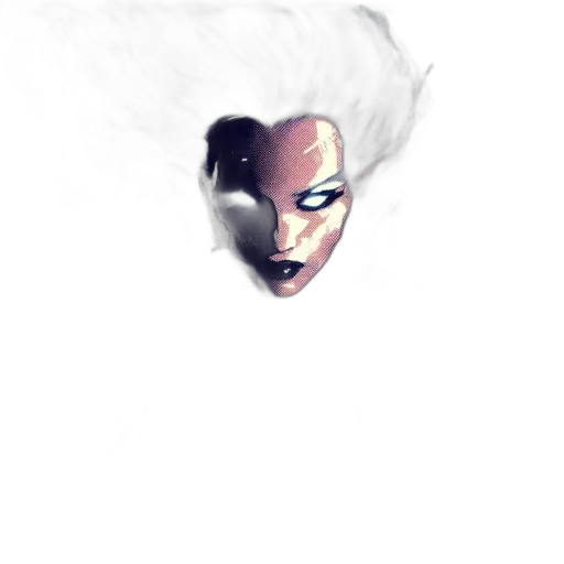 mask, face, creature, robot transparent PNG cut-out