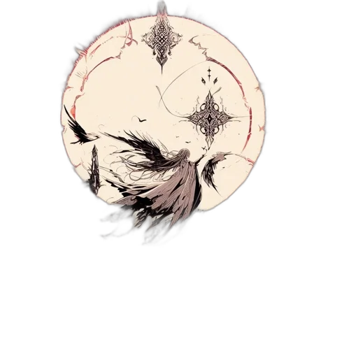 hair, crown, mask, flower transparent PNG cut-out