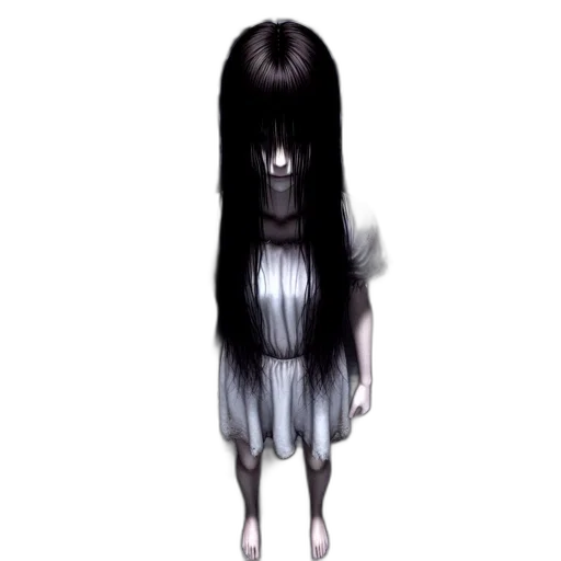 creature, hair, mask, face transparent PNG cut-out