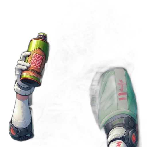 bottle, weapon, robot, shoes transparent PNG cut-out