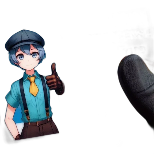 staff, hat, weapon, umbrella transparent PNG cut-out