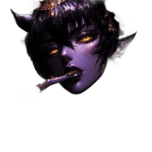 mask, face, staff, crown transparent PNG cut-out