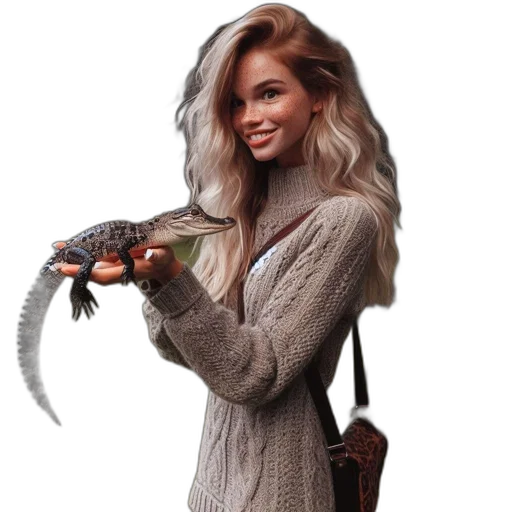 hair, creature, dragon, animal transparent PNG cut-out