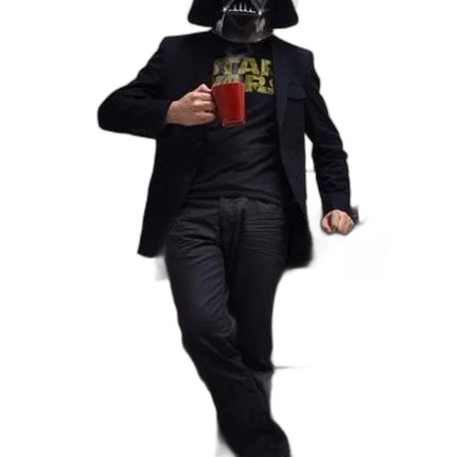 mask, jacket, staff, robot transparent PNG cut-out