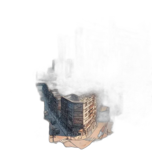 building, robot, furniture, mask transparent PNG cut-out