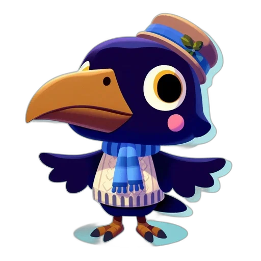 hat, staff, animal, creature transparent PNG cut-out