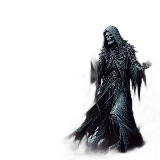 creature, staff, mask, concept art transparent PNG cut-out
