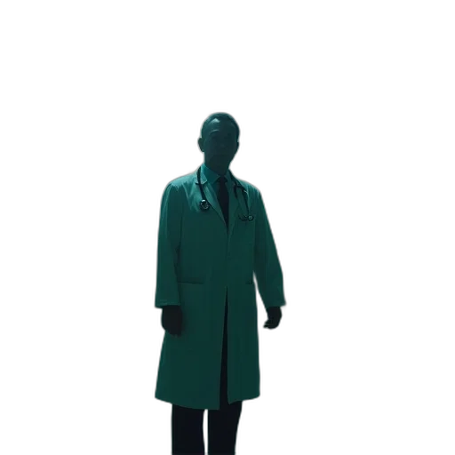 jacket, staff, robot, umbrella transparent PNG cut-out