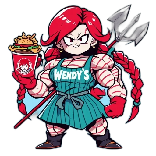 food, weapon, staff, pixel art transparent PNG cut-out