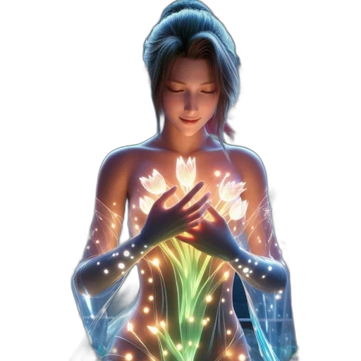 dress, jewelry, concept art, fantasy art transparent PNG cut-out