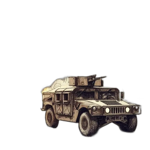 weapon, car, animal, robot transparent PNG cut-out