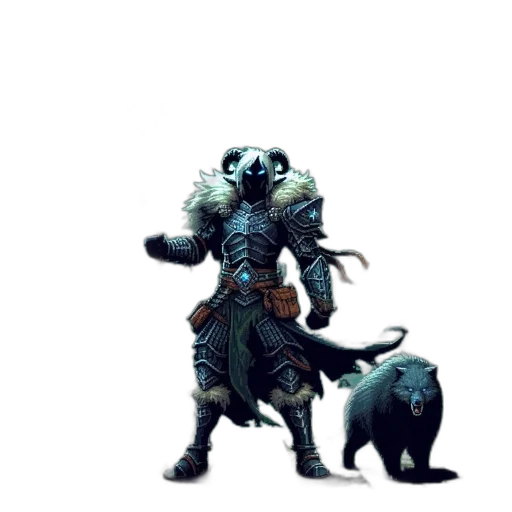 creature, animal, dragon, staff transparent PNG cut-out