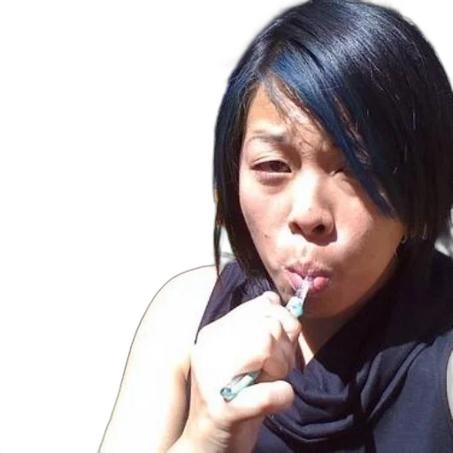 staff, person, dark, hair transparent PNG cut-out