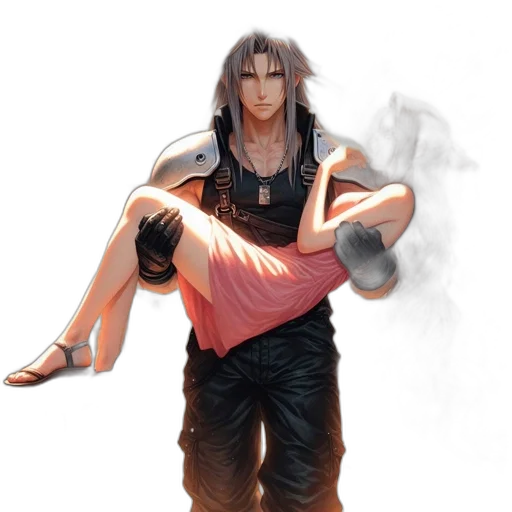 concept art, fantasy art, 3d render, photorealistic transparent PNG cut-out