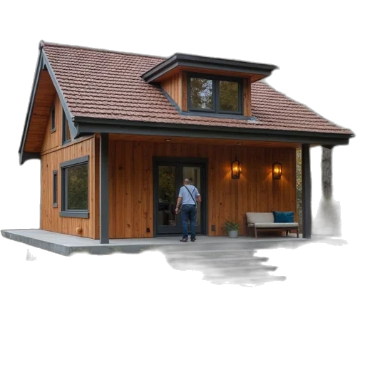 building, furniture, 3d render, photorealistic transparent PNG cut-out