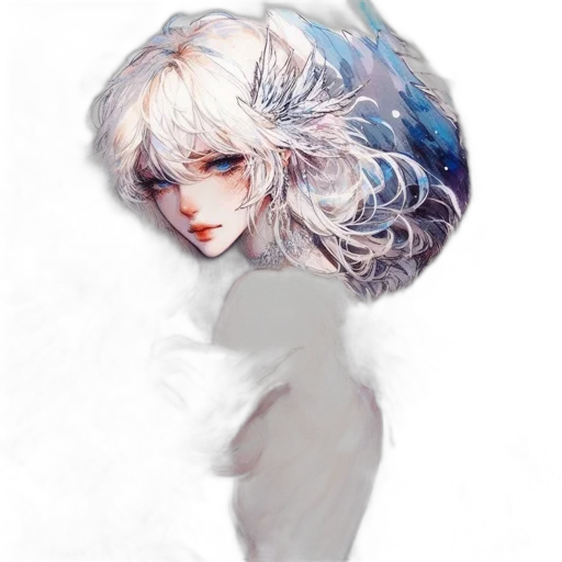 face, mask, hair, umbrella transparent PNG cut-out