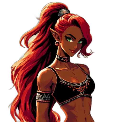 comic book art, cartoon, pixel art, concept art transparent PNG cut-out