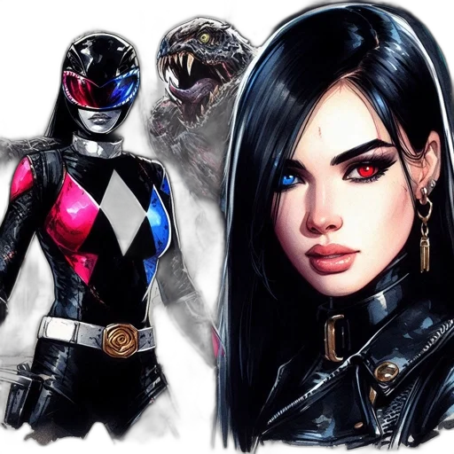 comic book art, concept art, fantasy art, photorealistic transparent PNG cut-out
