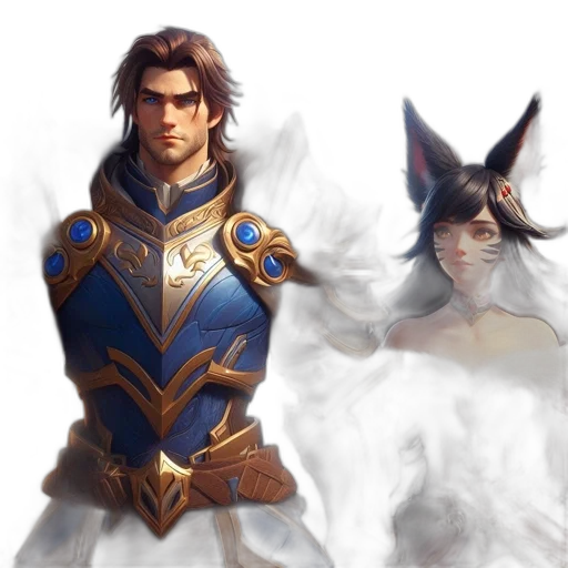 fantasy art, concept art, 3d render, photorealistic transparent PNG cut-out
