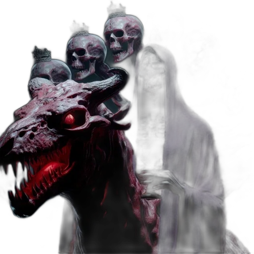 dragon, creature, mask, animal transparent PNG cut-out