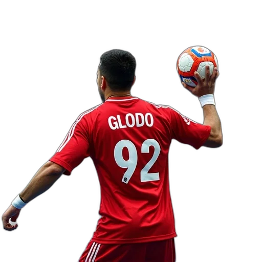pixel art, male, athlete, playing transparent PNG cut-out
