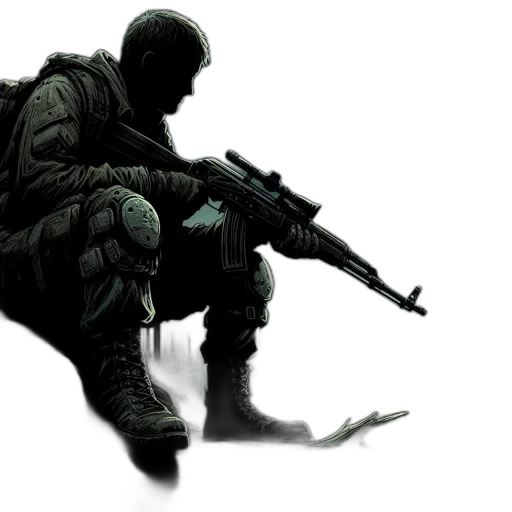 weapon, jacket, sword, concept art transparent PNG cut-out