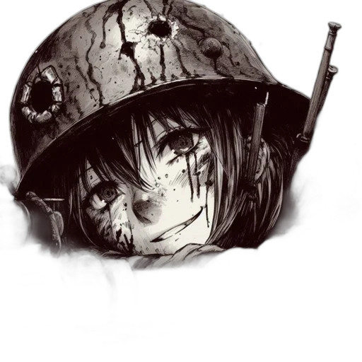 hat, weapon, mask, face transparent PNG cut-out