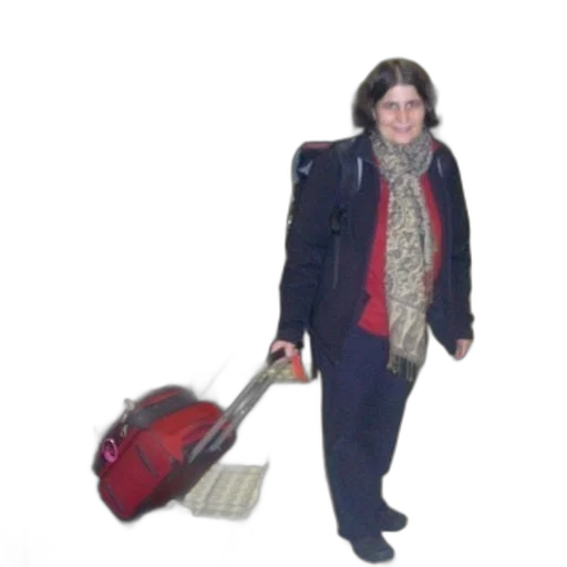 jacket, staff, creature, animal transparent PNG cut-out