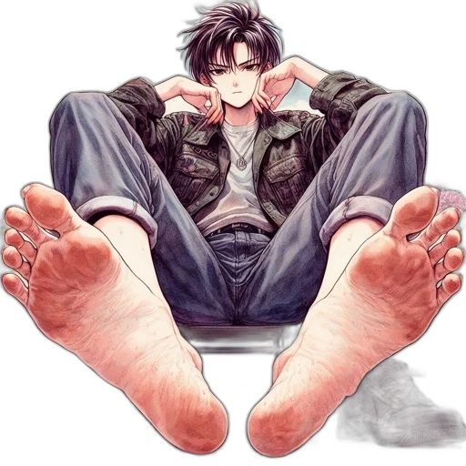 shoes, watercolor, photorealistic, anime transparent PNG cut-out