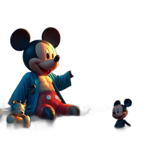 3d render, concept art, cartoon, fantasy art transparent PNG cut-out
