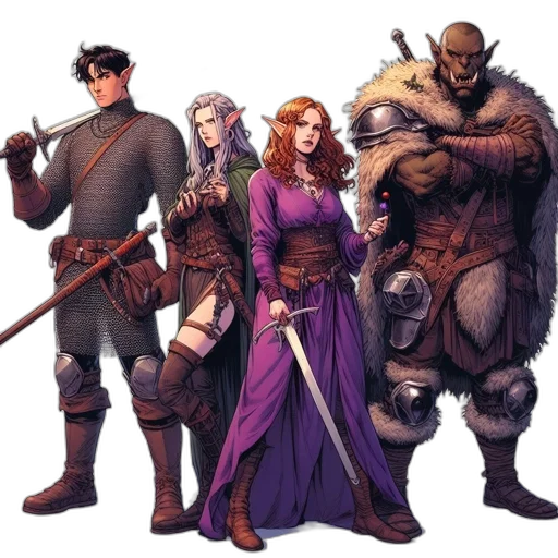 staff, fantasy art, concept art, comic book art transparent PNG cut-out