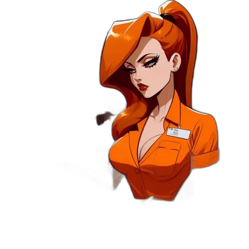 staff, jacket, dress, cartoon transparent PNG cut-out
