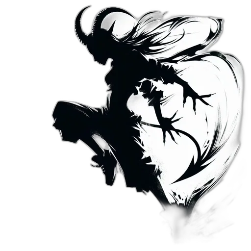 dragon, mask, face, hair transparent PNG cut-out