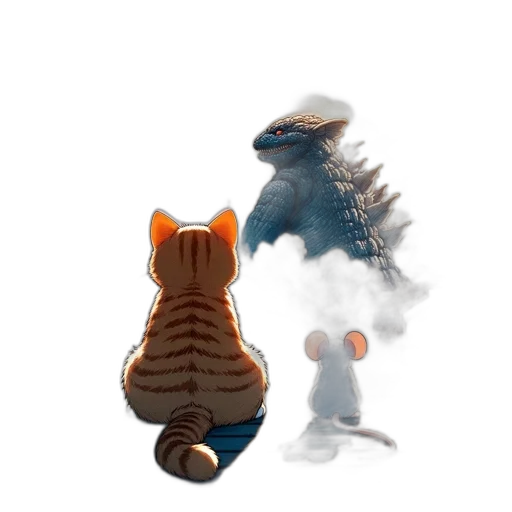 dragon, creature, animal, robot transparent PNG cut-out