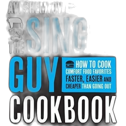 single, guy, cookbook, avi transparent PNG cut-out