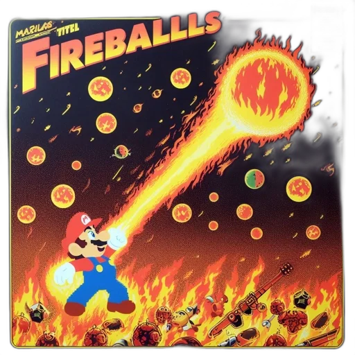 comic book art, concept art, pixel art, fire transparent PNG cut-out