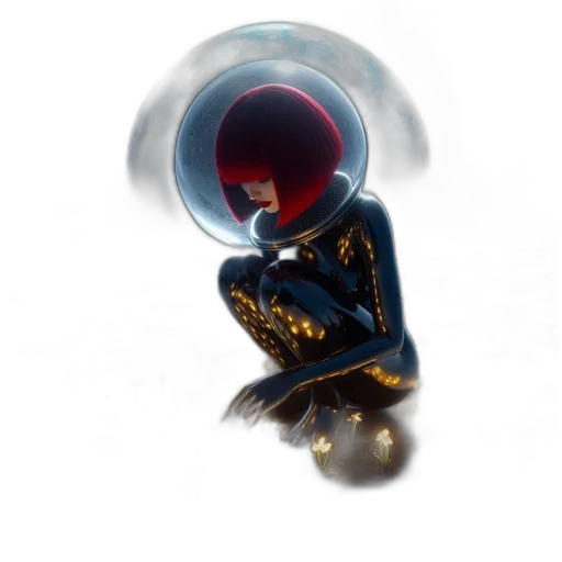 umbrella, staff, jewelry, robot transparent PNG cut-out