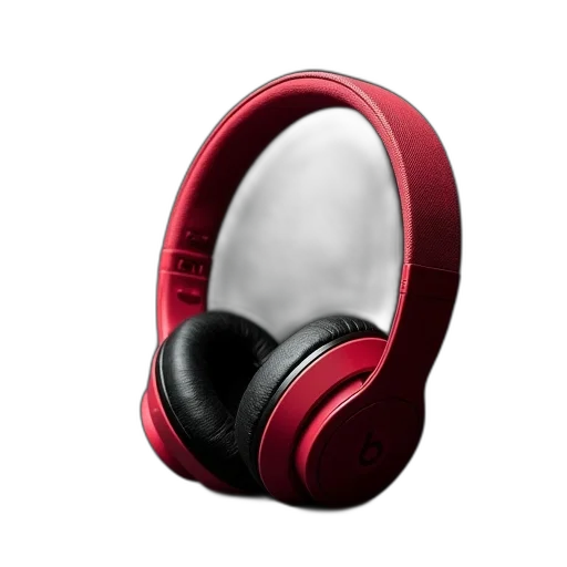 3d render, photorealistic, beatz, headphones transparent PNG cut-out