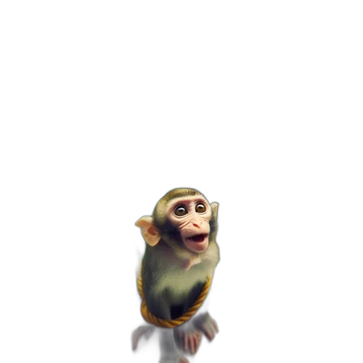 creature, animal, staff, face transparent PNG cut-out