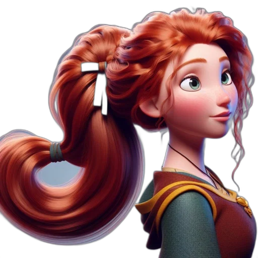 hair, crown, face, fantasy art transparent PNG cut-out