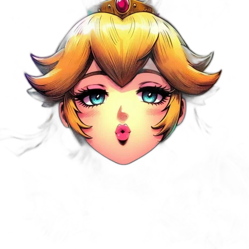 mask, face, crown, hair transparent PNG cut-out