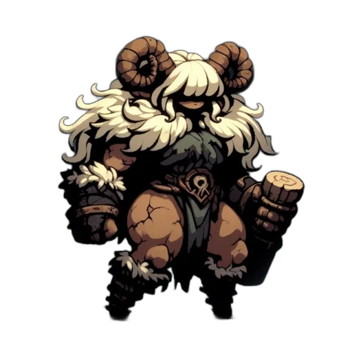 staff, creature, hair, animal transparent PNG cut-out