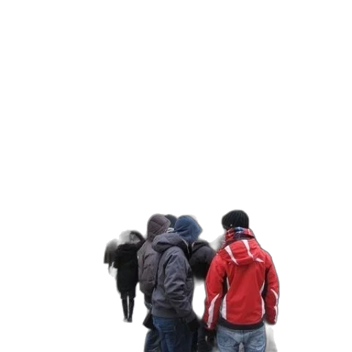 umbrella, jacket, hat, staff transparent PNG cut-out