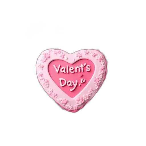 pink, valentine, day, card transparent PNG cut-out